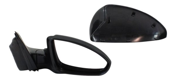Power Heated Mirror for Chevrolet Cruze 2011-2015/Cruze Limited 2016, Right (Passenger) Side, Manual Folding, Paintable, Replacement