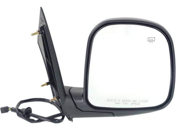 Power Mirror for GMC Express/Savana Van 1996-2002, Right (Passenger), Non-Towing, Manual Folding, Heated, Paintable, Replacement
