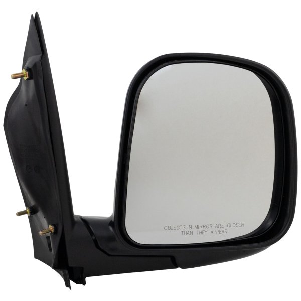Manual Adjust Mirror for Chevrolet Express/GMC Savana Van 1996-2002, Right (Passenger) Side, Non-Towing, Manual Folding, Non-Heated, Textured, Replacement
