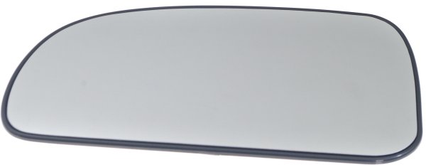 Mirror Glass for Buick Rainier (2004-2007) and Oldsmobile Bravada (2002-2004), Left (Driver), Non Heated, Without Signal and Blind Spot Detection, With Backing Plate, Replacement