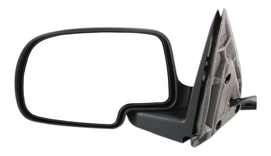 Power Heated Mirror for Chevrolet Silverado/GMC Sierra 2003-2007, Left (Driver), Non-Towing, Manual Folding, Paintable, w/o Memory, w/ Puddle and Signal Light, Includes 2007 Classic, Replacement