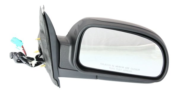 Power Folding Heated Mirror for Chevrolet Trailblazer 2002-2009, Right (Passenger) Side, Textured, without Signal Light, Replacement