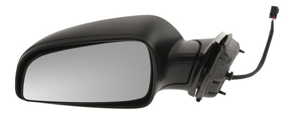 Power Mirror for Chevrolet Malibu LS Model 2008-2012, Left (Driver) Side, Manual Folding, Non-Heated, Textured, Replacement