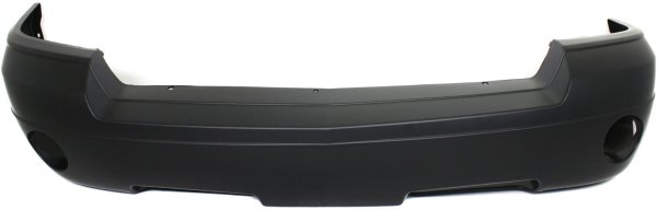 Front Bumper Cover for Dakota 2005-2007, Primed (Ready to Paint), Without Molding Holes, With Fog Light Holes, Replacement