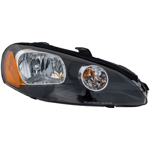 Headlight Assembly for Dodge Stratus Coupe, 2003-2005, Right (Passenger), Halogen, Replacement