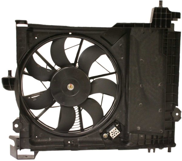 A/C Condenser Fan Assembly for Dodge Durango 2004-2009, Includes Resistor, Replacement