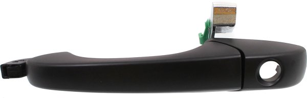Front Exterior Door Handle for Dodge Magnum 2005-2008, Chrysler 300 2005-2010, Charger 2007, Left (Driver), Plastic, Smooth Primed (Ready to Paint), with Keyhole, Replacement