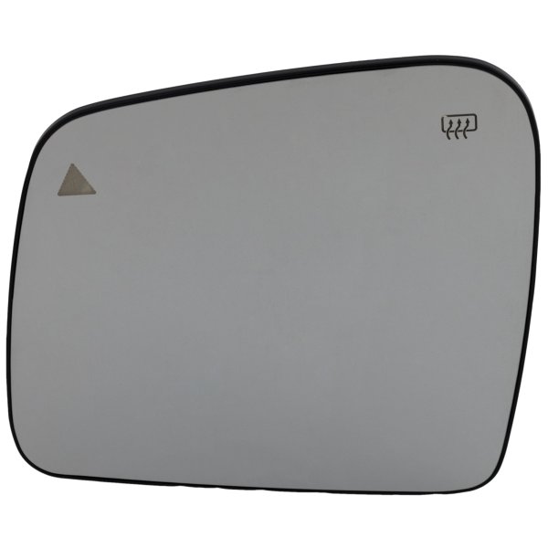 Heated Mirror Glass for Dodge Durango (2014-2023), Jeep Grand Cherokee (2011-2022), Left (Driver), with Blind Spot Detection, without Auto-Dimming, Replacement