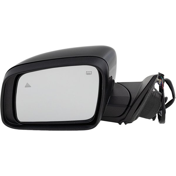 Power Mirror for Dodge Durango 2019-2022, Left (Driver), Manual Folding, Heated, Paintable, with Blind Spot Detection, Replacement