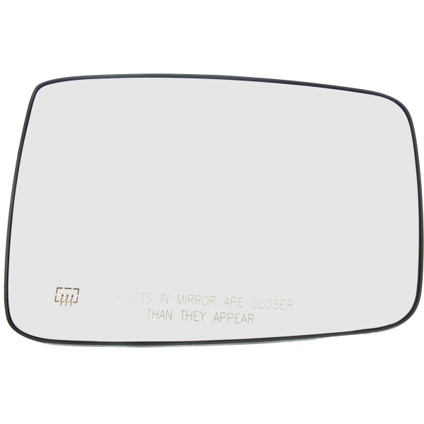 Heated Mirror Glass Right (Passenger) for RAM 1500 2010-2022/2500 2010-2018, Non-Towing, with Backing Plate, Without Auto-Dimming, Including 2019-2022 1500 Classic, Replacement
