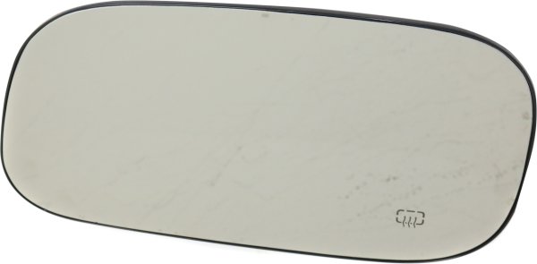 Heated Mirror Glass for 2007-2009 Aspen, 2005-2011 Dakota, 2004-2009 Durango with Backing Plate, Left (Driver) Side, Replacement