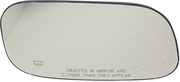 Heated Mirror Glass with Backing Plate for 2007-2009 Aspen, 2005-2011 Dakota, 2004-2009 Durango, Right (Passenger) Side, Replacement