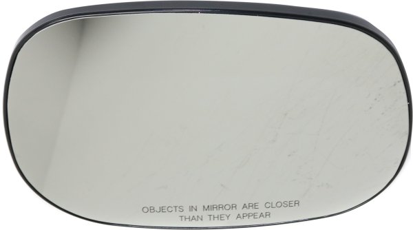 Mirror Glass for Dodge Dakota (1997-2000), Durango (1998-2003) Right (Passenger), Non-Heated, with Backing Plate, 6 x 9 in. Replacement