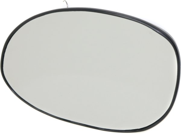 Heated Mirror Glass for Dodge Neon/SX 2.0 2000-2005, Left (Driver) with Backing Plate, Replacement