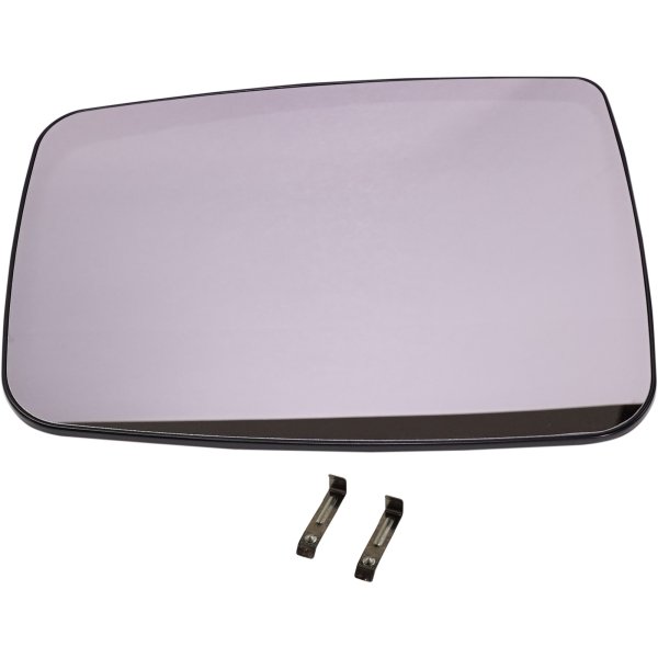 Mirror Glass for Dodge RAM 1500 (2011-2018)/2500 (2010-2022)/3500 (2019-2022), Left (Driver), Non-Heated, with Backing Plate, without Towing Package, Replacement