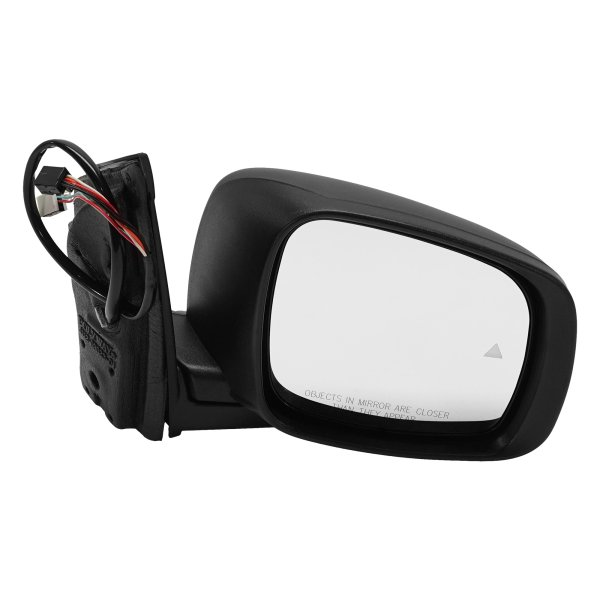 Replacement Power Mirror for Dodge Grand Caravan 2009-2019/Chrysler Town & Country 2009-2016, Right (Passenger), Manual Folding, Heated, Paintable, with Blind Spot Detection & Signal Light, without Side Object Sensor