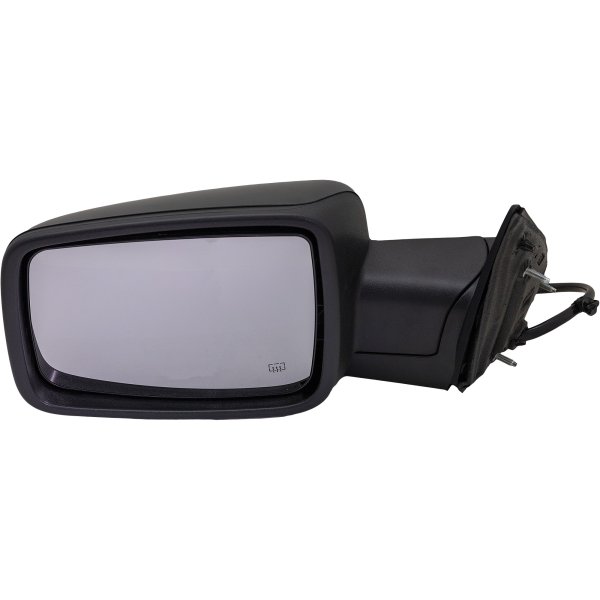 Power Folding, Heated, Paintable Mirror for 2018 Dodge RAM 2500 P/U, Left (Driver), Non-Towing, with Puddle and Signal Lights, without Auto Dimming, Blind Spot Detection, and Memory, Replacement