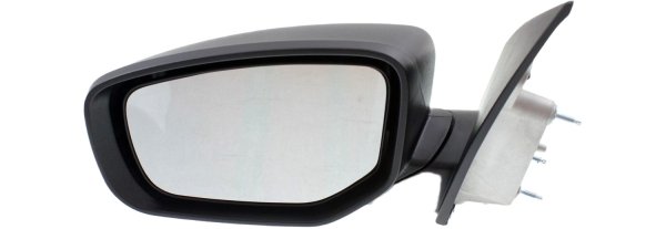 Manual Adjust Mirror for Dodge DART 2013-2015, Left (Driver), Manual Folding, Non-Heated, Textured, without Puddle and Signal Lights, Replacement