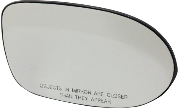 Mirror Glass for Dodge Caliber 2007-2012, Right (Passenger) Side, Non-Heated, with Backing Plate, Replacement