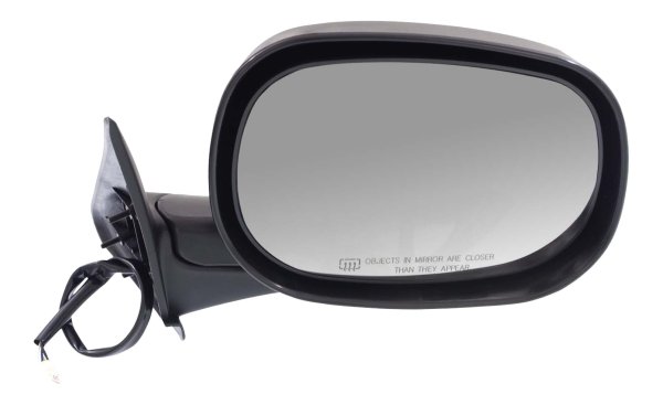 Power Mirror for Dodge RAM 1500 Pickup 1998-2001 & RAM 2500/3500 Pickup 1998-2002, Right (Passenger), Non-Towing, Manual Folding, Heated, Textured, Replacement