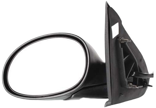 Power Mirror for Dodge Neon 2000-2005, Left (Driver), Manual Folding, Heated, Paintable, Replacement