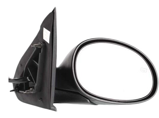 Power Mirror for 2000-2005 Neon, Right (Passenger), Manual Folding, Heated, Paintable, Replacement