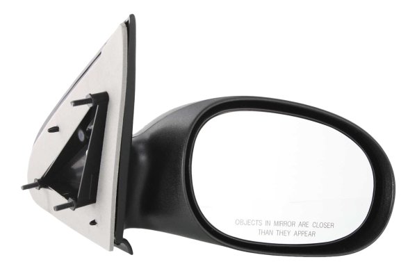 Manual Remote Right (Passenger) Mirror for Dodge Neon 2000-2005, Non-Folding, Non-Heated, Paintable, Replacement