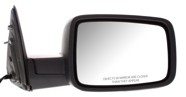 Mirror for DODGE FULL SIZE P/U 2009-2012, Right (Passenger), Non-Towing, Power, Manual Folding, Heated, Textured, with Puddle and Signal Lights, without Memory, Replacement