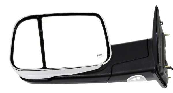 2010 - 2012 Dodge Ram 1500 Side View Mirror Assembly / Cover / Glass Replacement - Left (Driver) Side