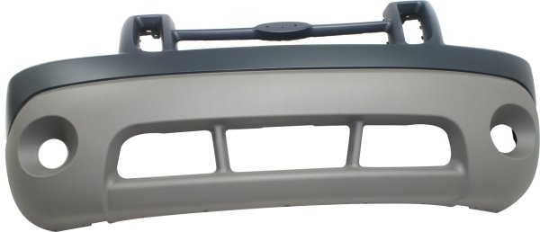 Front Bumper Cover for Ford Explorer Sport/Explorer Sport Trac 2001-2003, Primed (Ready to Paint), with Fog Light Holes, Replacement
