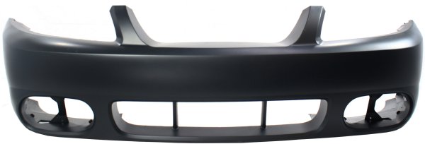 Front Bumper Cover for 2003-2004 Ford Mustang, Cobra Model, Primed (Ready to Paint), Replacement