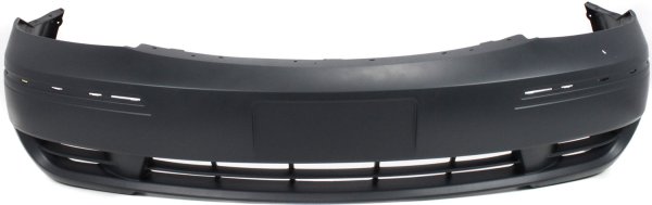 Front Bumper Cover for Ford Five Hundred 2005-2006, Primed (Ready to Paint), without Fog Light Holes, SE Model, Replacement