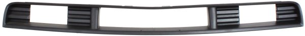 Front Bumper Grille for Ford Mustang 2006-2009, Textured Gray, with Pony Package - Compatible with Base, Deluxe/Premium Models, Replacement