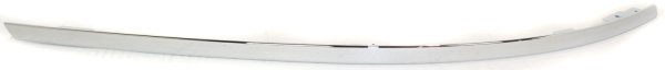 Front Bumper Molding for Ford Five Hundred 2005-2007, Right (Passenger) Side, Plastic, Chrome, Replacement