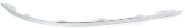 Front Bumper Molding for Ford Five Hundred 2005-2007, Left (Driver), Plastic, Chrome, Replacement