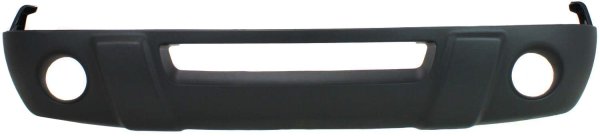 Front Lower Valance Panel, Textured for Ford Ranger XL/XLT Models 2001-2003, Without FX4 Off-Road Package, With Fog Light Holes, Replacement