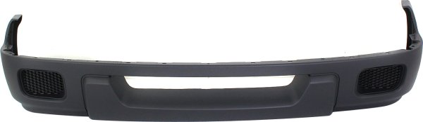 Front Lower Valance Panel for Ford Ranger 2004-2005, Textured, 4WD (Four-Wheel Drive), Excludes STX Model, Without Fog Light Holes, Replacement