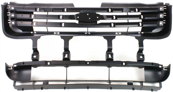 Grille Mounting Header Panel for 2006-2009 Fusion, Durable Thermoplastic, Replacement