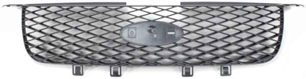Grille Insert for Ford Freestyle 2005-2007, Dark Gray Plastic Shell and Insert, Replacement
