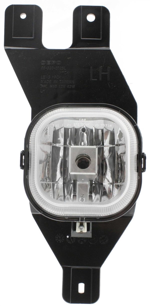 Front Fog Light Assembly for Ford F-Series Super Duty (1999-2004) / Excursion (2001-2004), Left (Driver), Factory Installed, Replacement