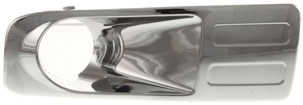 Front Fog Light Molding for Ford Fusion 2006-2009, Left (Driver), Chrome, Replacement