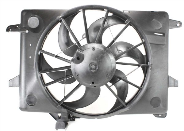 Radiator Fan Shroud Assembly for Ford Crown Victoria 1998-2000, Replacement
