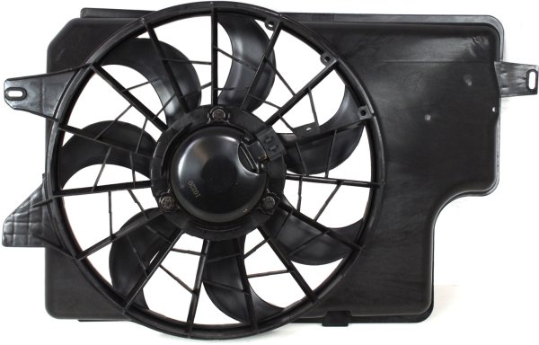 Radiator Fan Shroud Assembly for Ford Mustang 1994-1996, 3.8L Engine, Replacement
