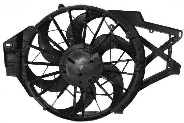 Radiator Fan Assembly for Ford Mustang 1997-2000, 4.6L Engine, Replacement