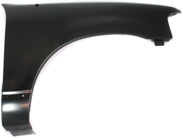 Front Fender for 2002-2005 Ford Explorer, Right (Passenger) Side, Primed (Ready to Paint), Steel, Excluding Sport Model, without Wheel Opening Molding Holes and Single Light Hole, Replacement