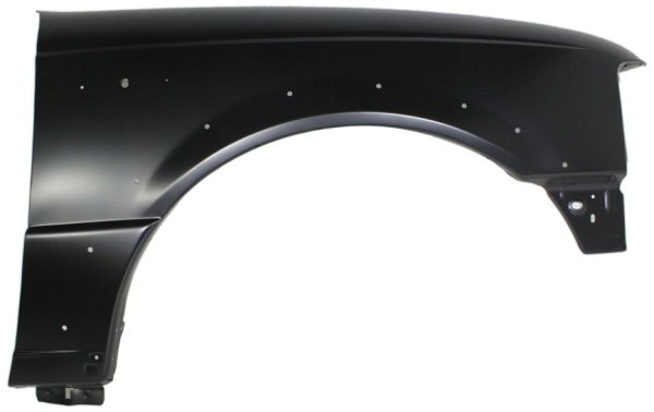 Front Fender for Ford Ranger 2004-2005, Right (Passenger) Side, Primed (Ready to Paint), with Wheel Opening Molding Holes, Replacement