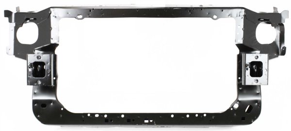 Radiator Support Assembly for Ford Mustang 1999-2004, Black, Steel, Replacement