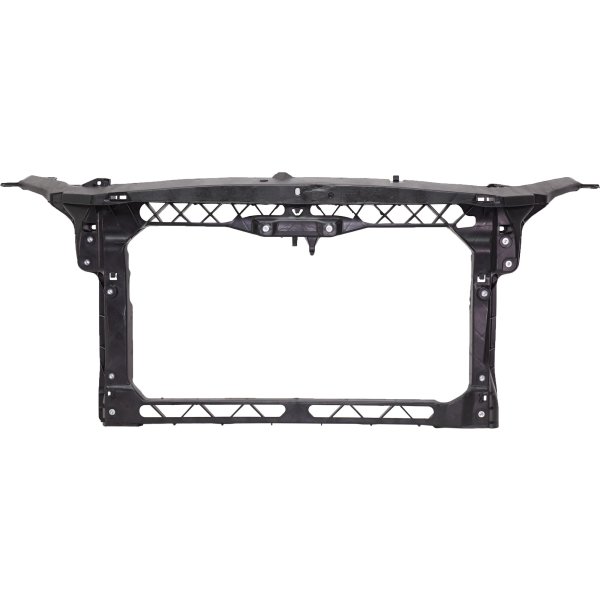 Radiator Support Assembly for Ford Fusion 2006-2009, Black Plastic with Steel, Replacement