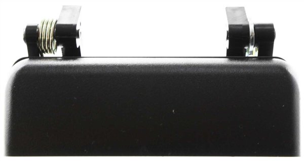 Exterior Front Door Handle for 1993-2000 Ford Ranger and 1994-2000 Mazda Pickup, Left (Driver) Side, Textured Black, Plastic, Without Keyhole, Replacement