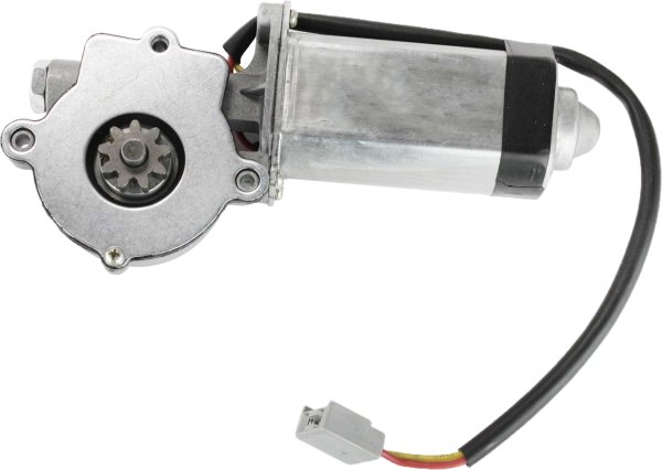 1980 - 1993 Ford Mustang Window Regulator Motor - Front, Left (Driver)